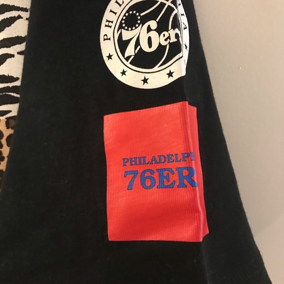 EXPRESS mens Philadelphia 76ers shirt - Picture 3 of 4